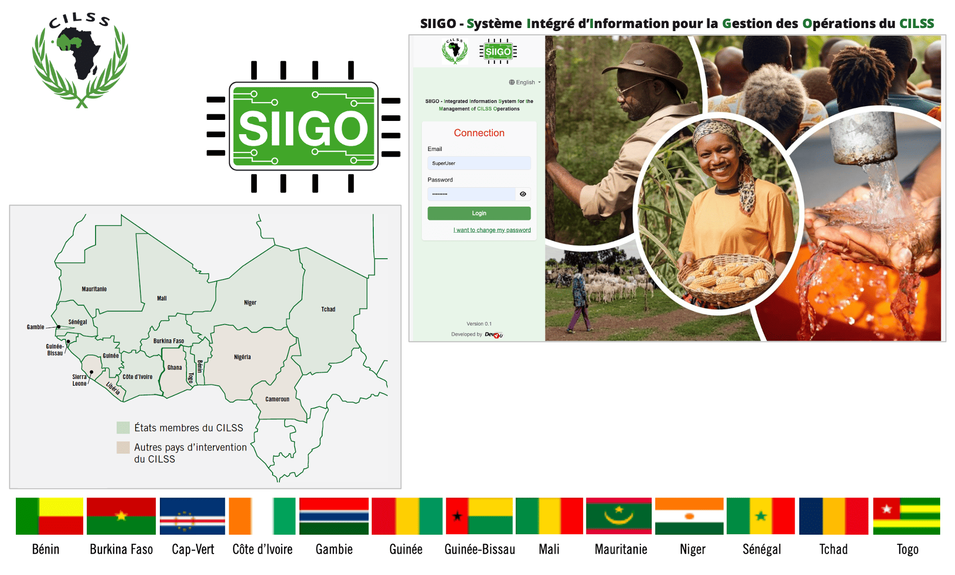 SIIGO cilss screen 1