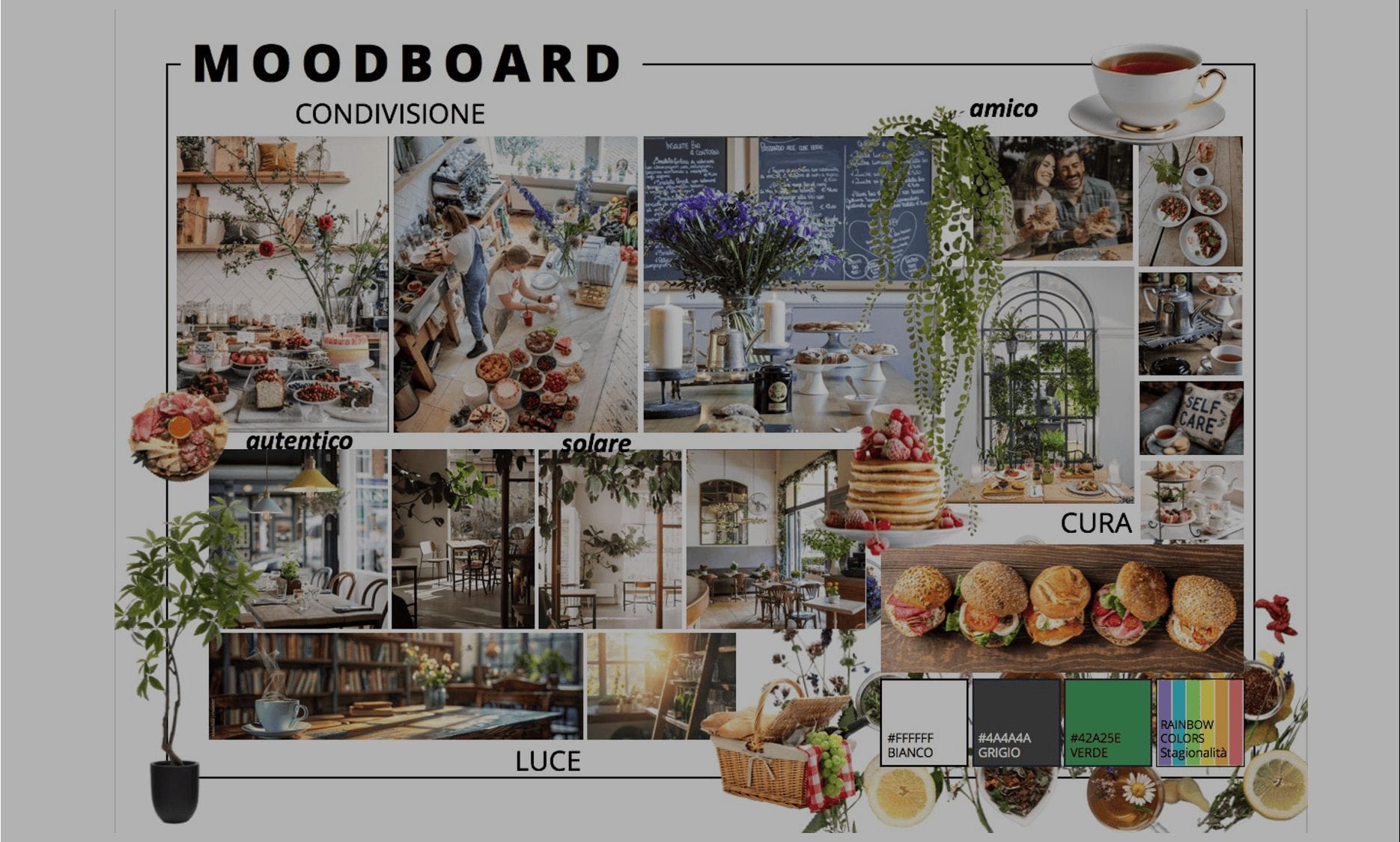 il posto giusto brand communication background